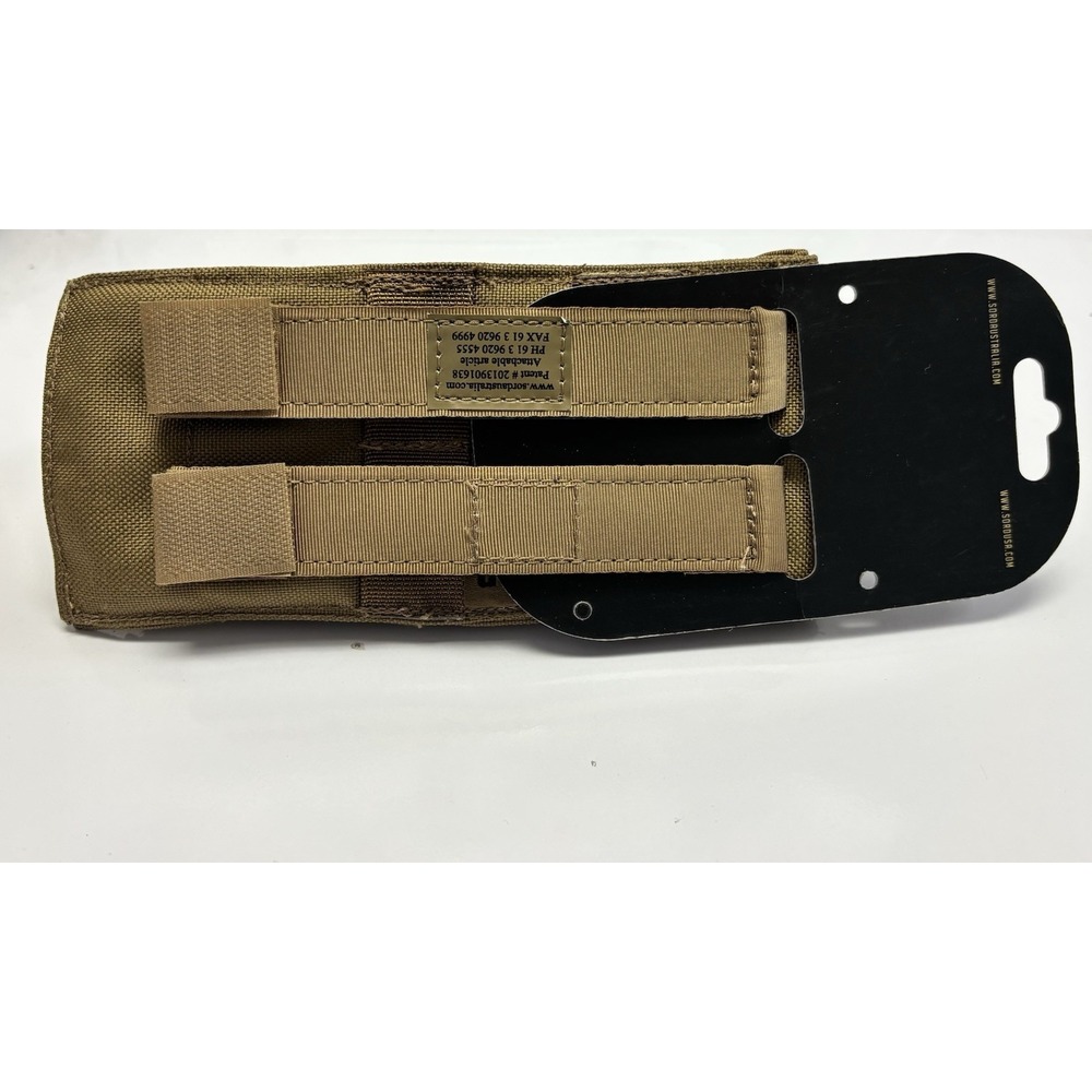 SORD MOLLE Tactical Mag Pouch Coyote Tan Rifle Magazine Holder New - Picture 5 of 6